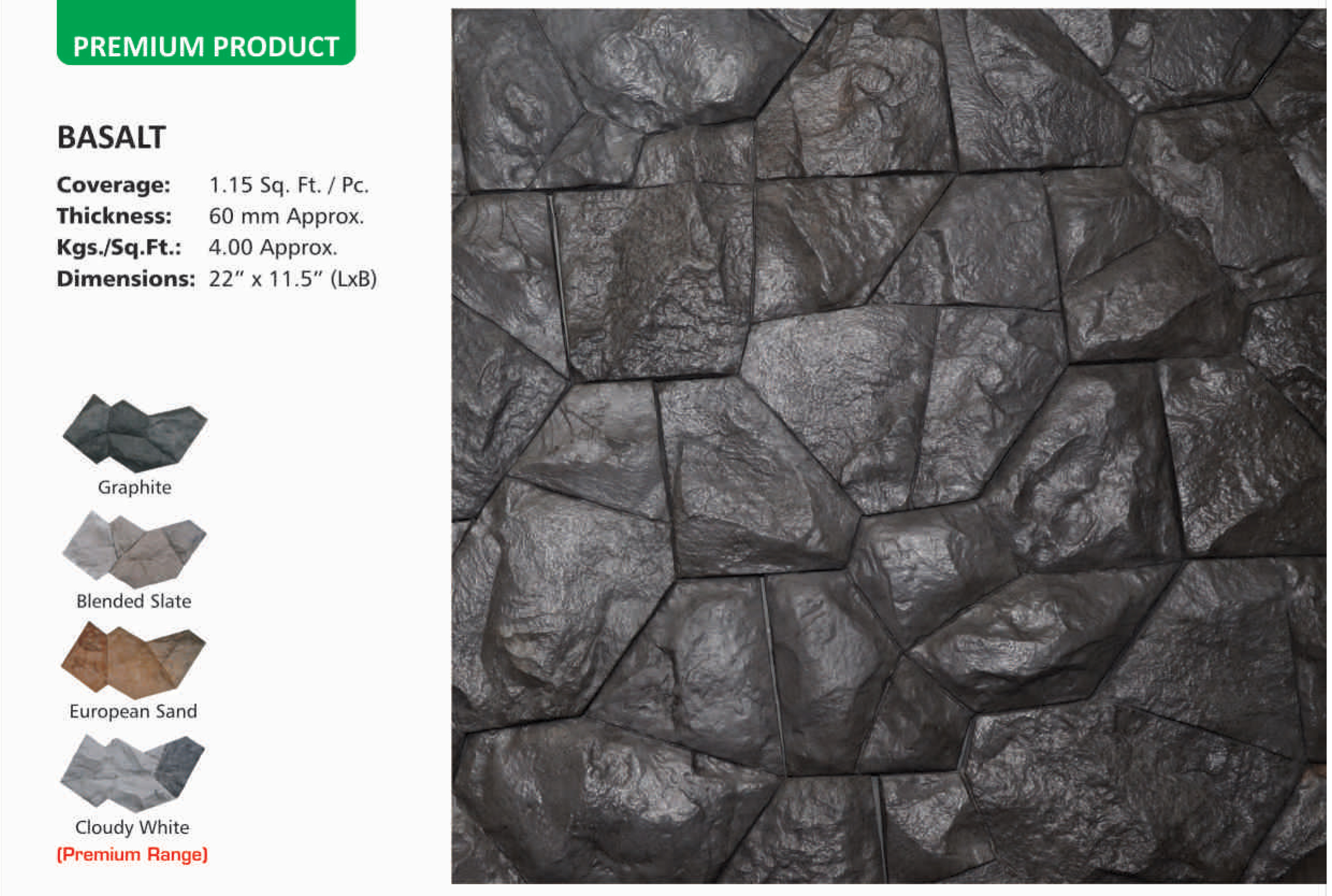 Flex Stone 8 - Wall Tiles
